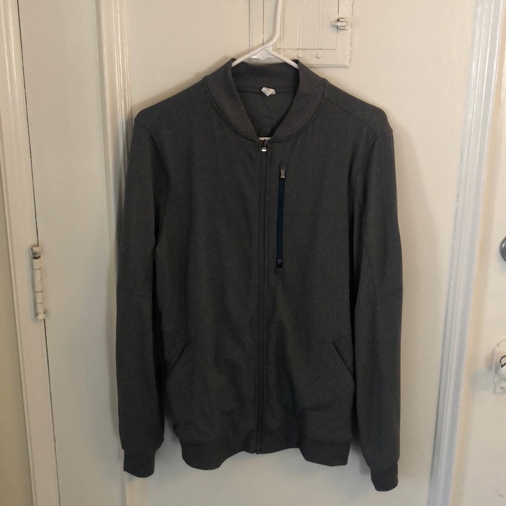 Lululemon gray track jacket. Size: small